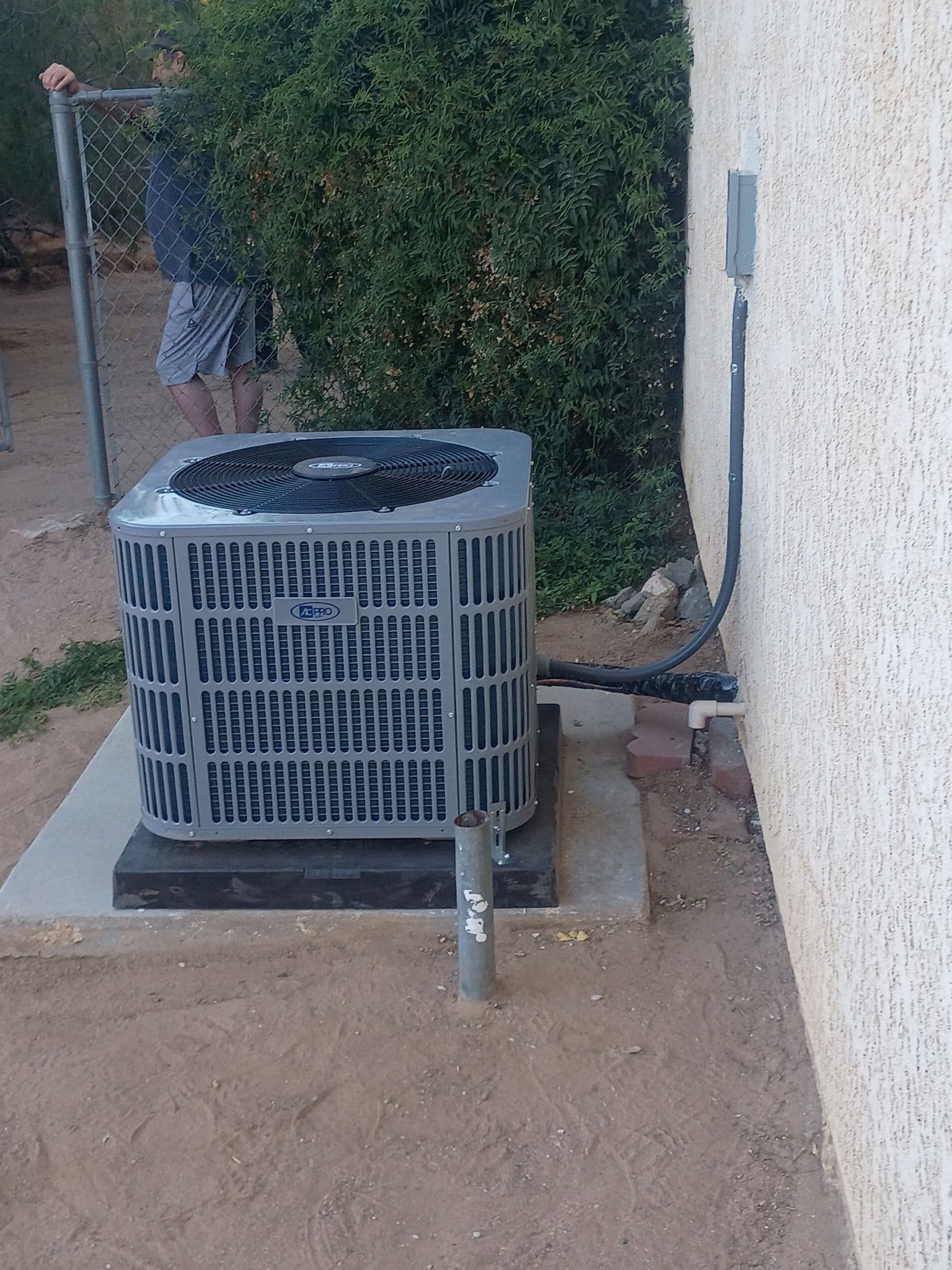 Gallery photos for New AC System Installation for a Veteran in Victorville: Image #2