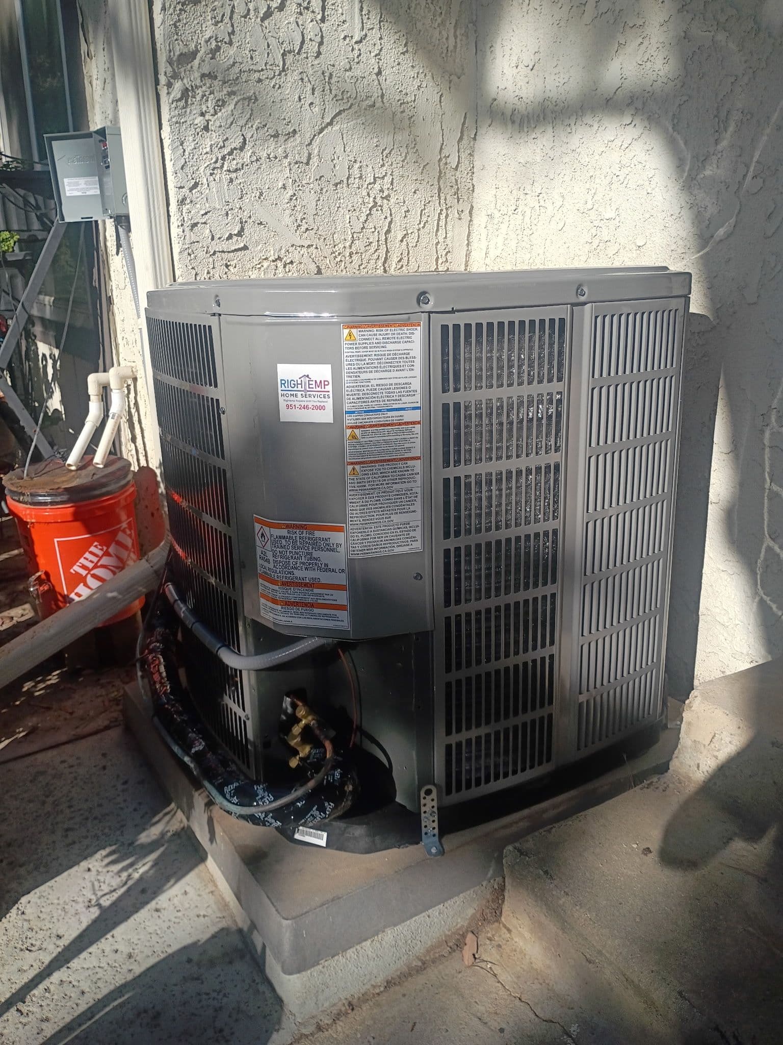 Project New Coil and Condenser Install Keeps Riverside Home Cool image
