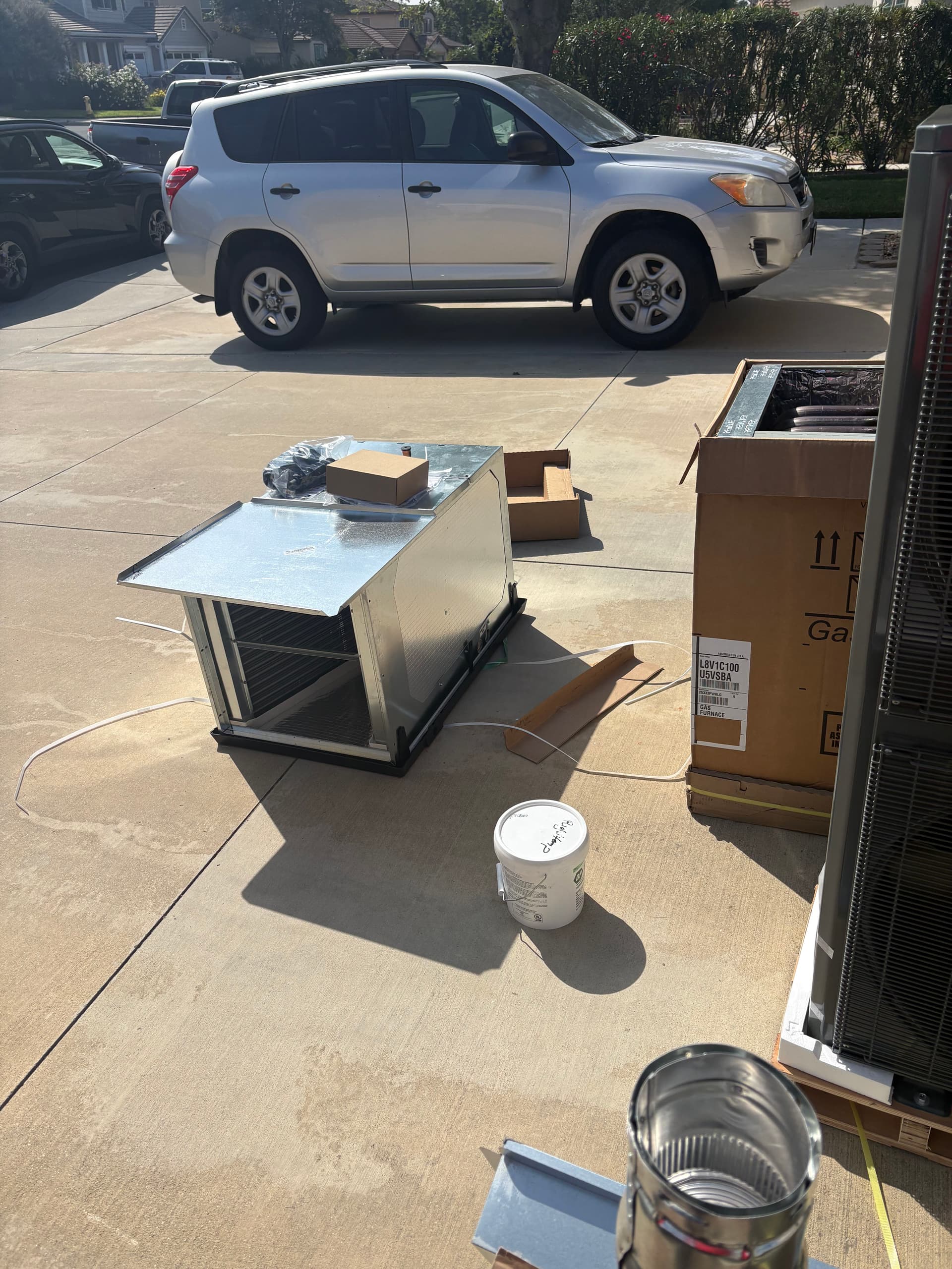 Gallery photos for Brand New American Standard AC System Install in Eastvale: Image #1