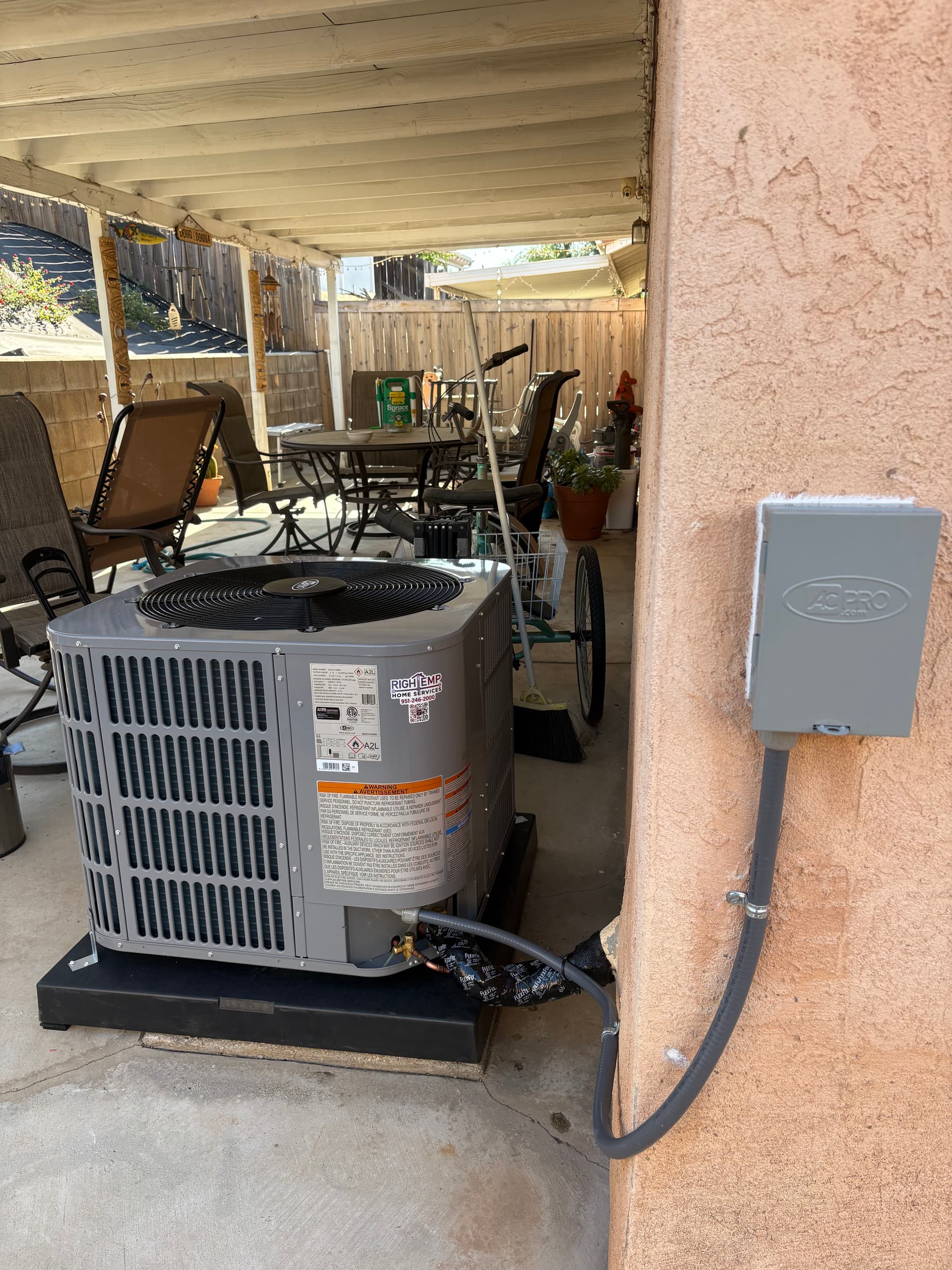 Gallery photos for Full AC and Furnace Installation Completed in Menifee: Image #1