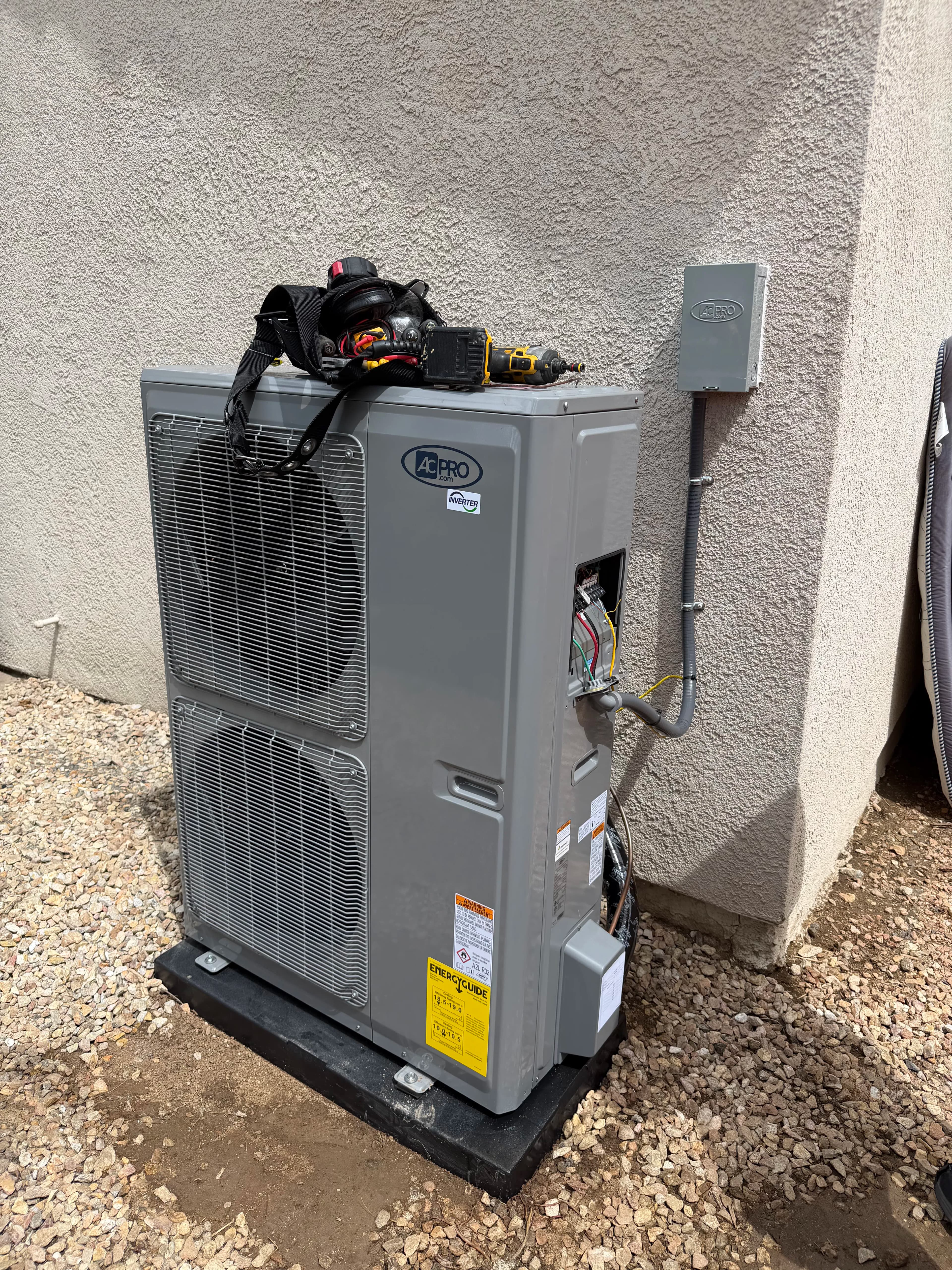 Project AC Pro X Series Heat Pump Install in Menifee image