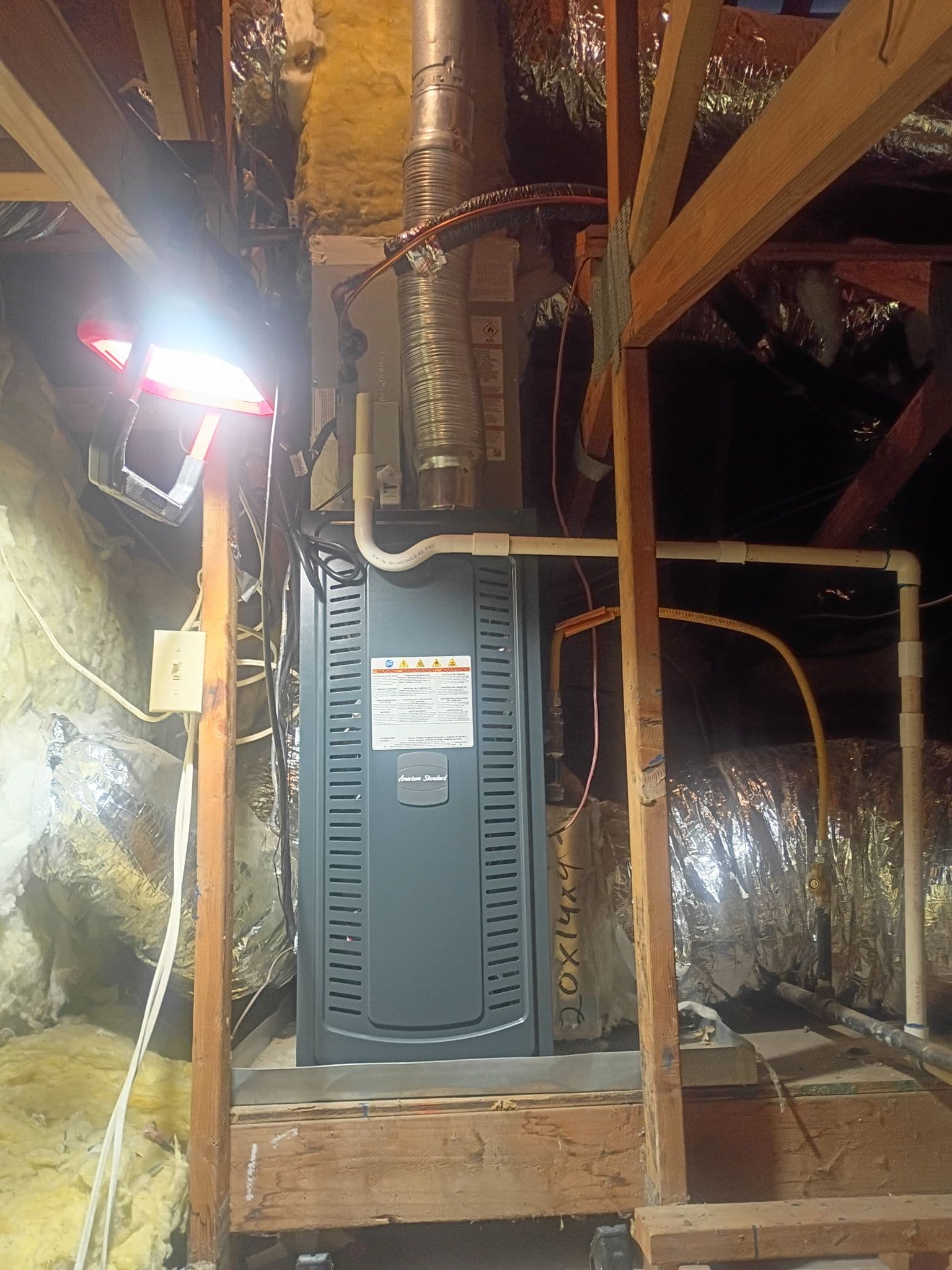 Full American Standard System Install for a Veteran image