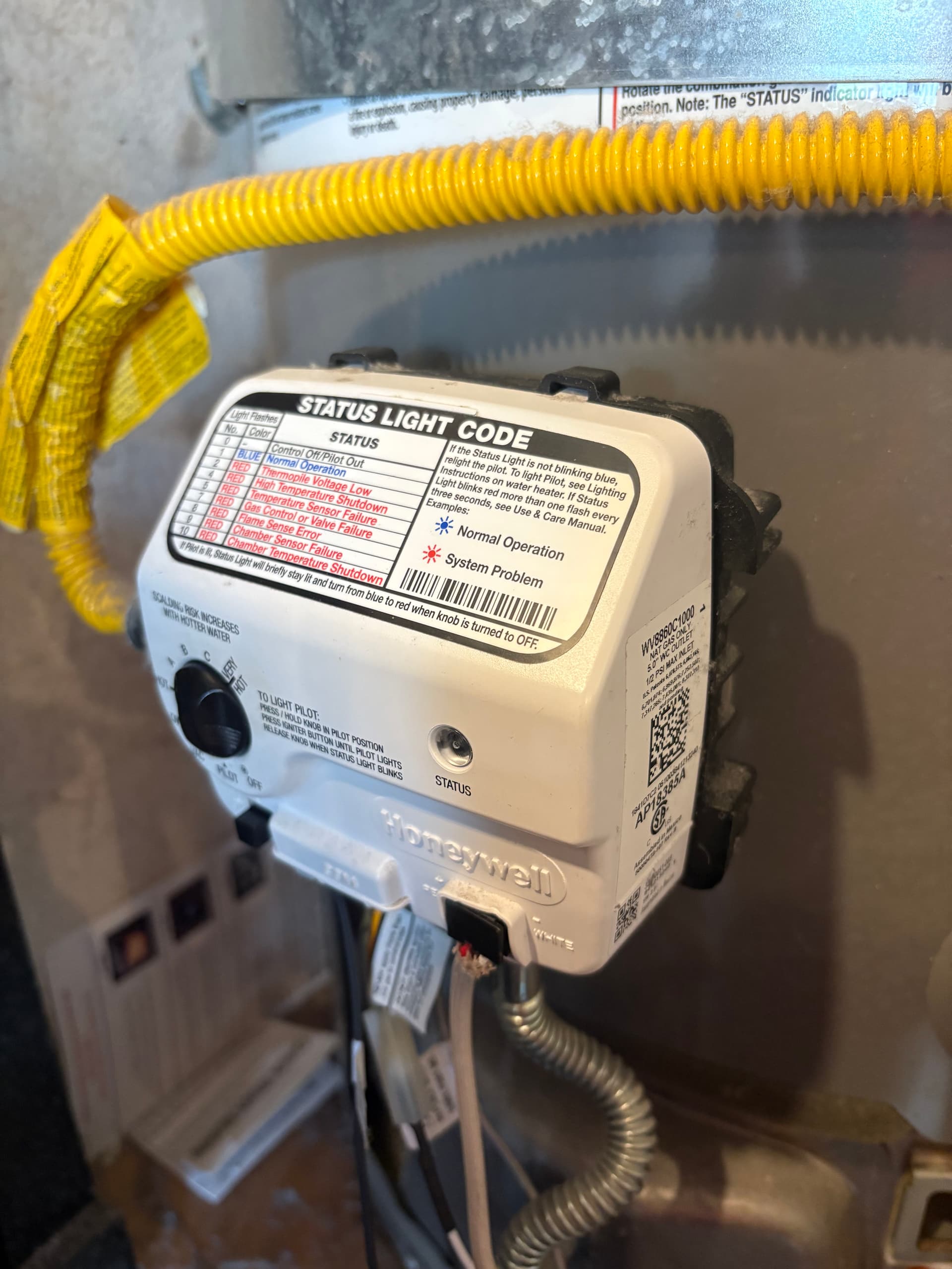 Water Heater Repair - Fixing a Failing Control and Leaking Pipe image