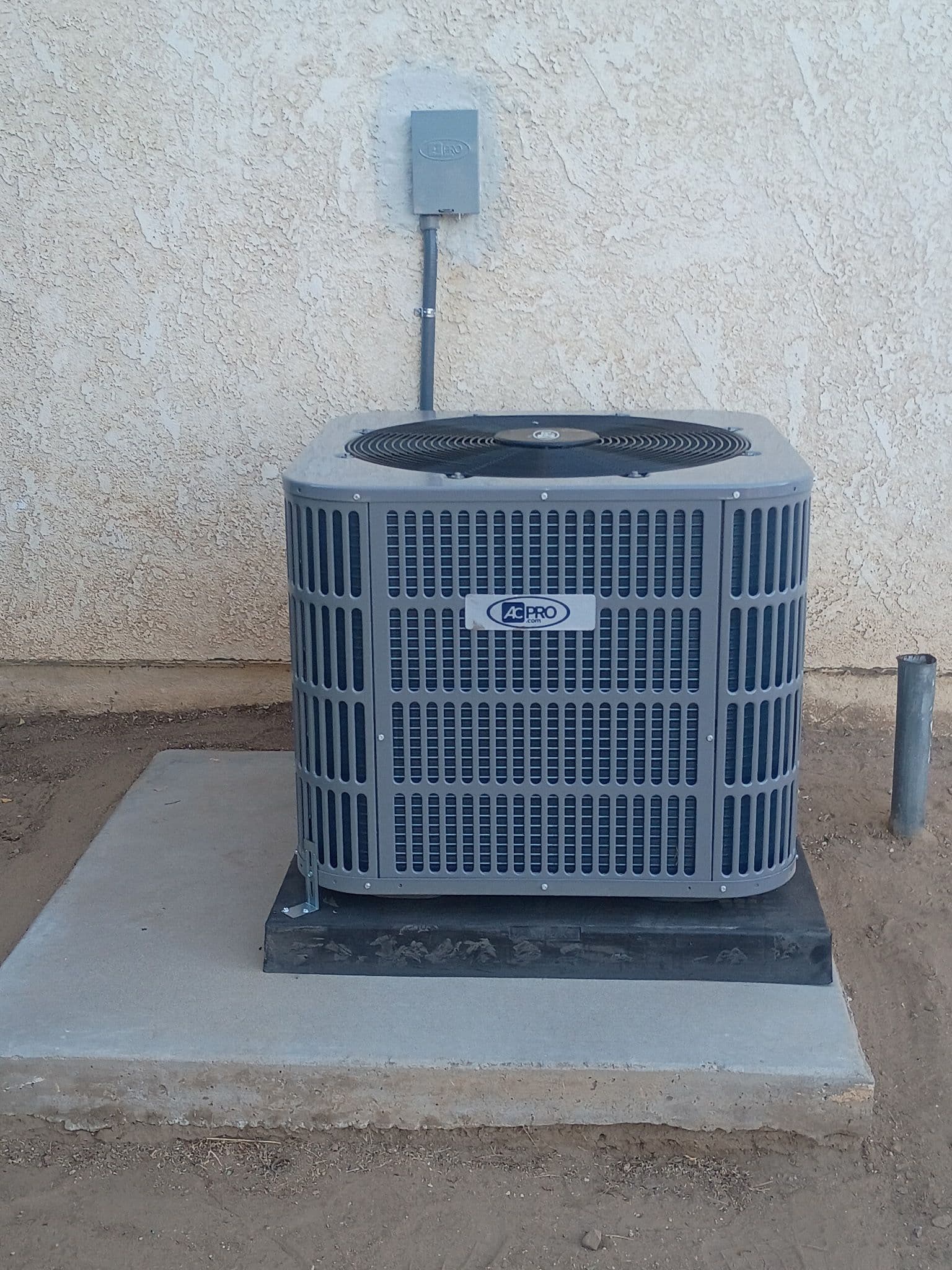 Gallery photos for New AC System Installation for a Veteran in Victorville: Image #1