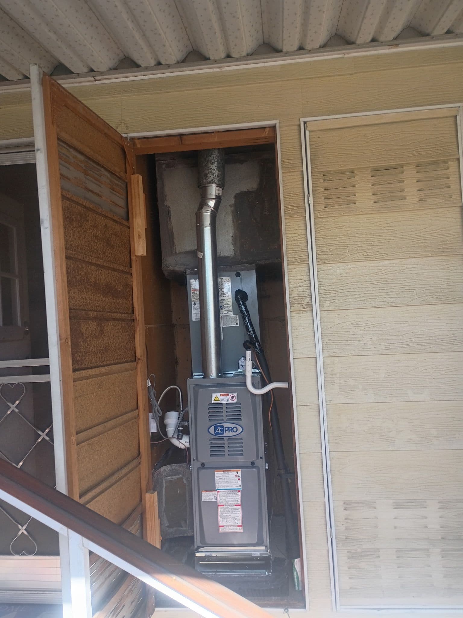 Gallery photos for New Furnace and Coil Install Paired With an Existing AC System: Image #1