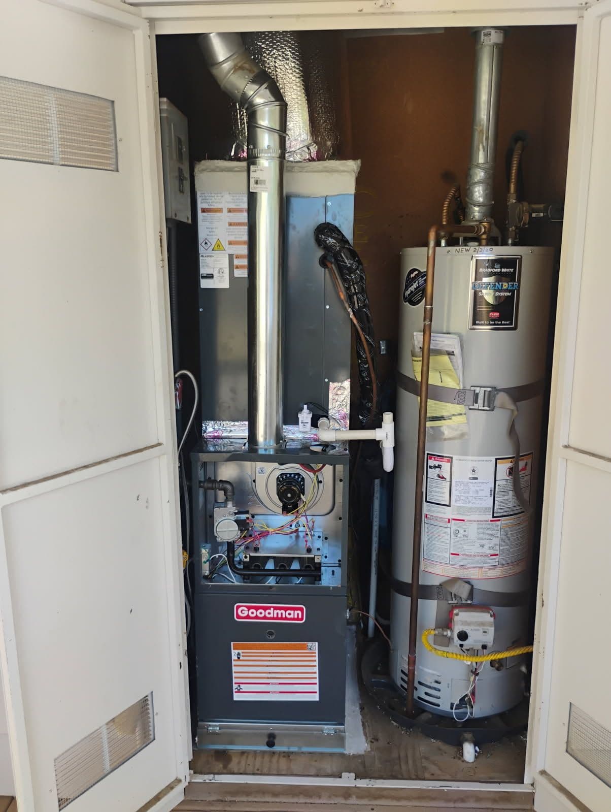 Project Upgrade Your Home Comfort with Goodman Furnace and Bradford White Water Heater image