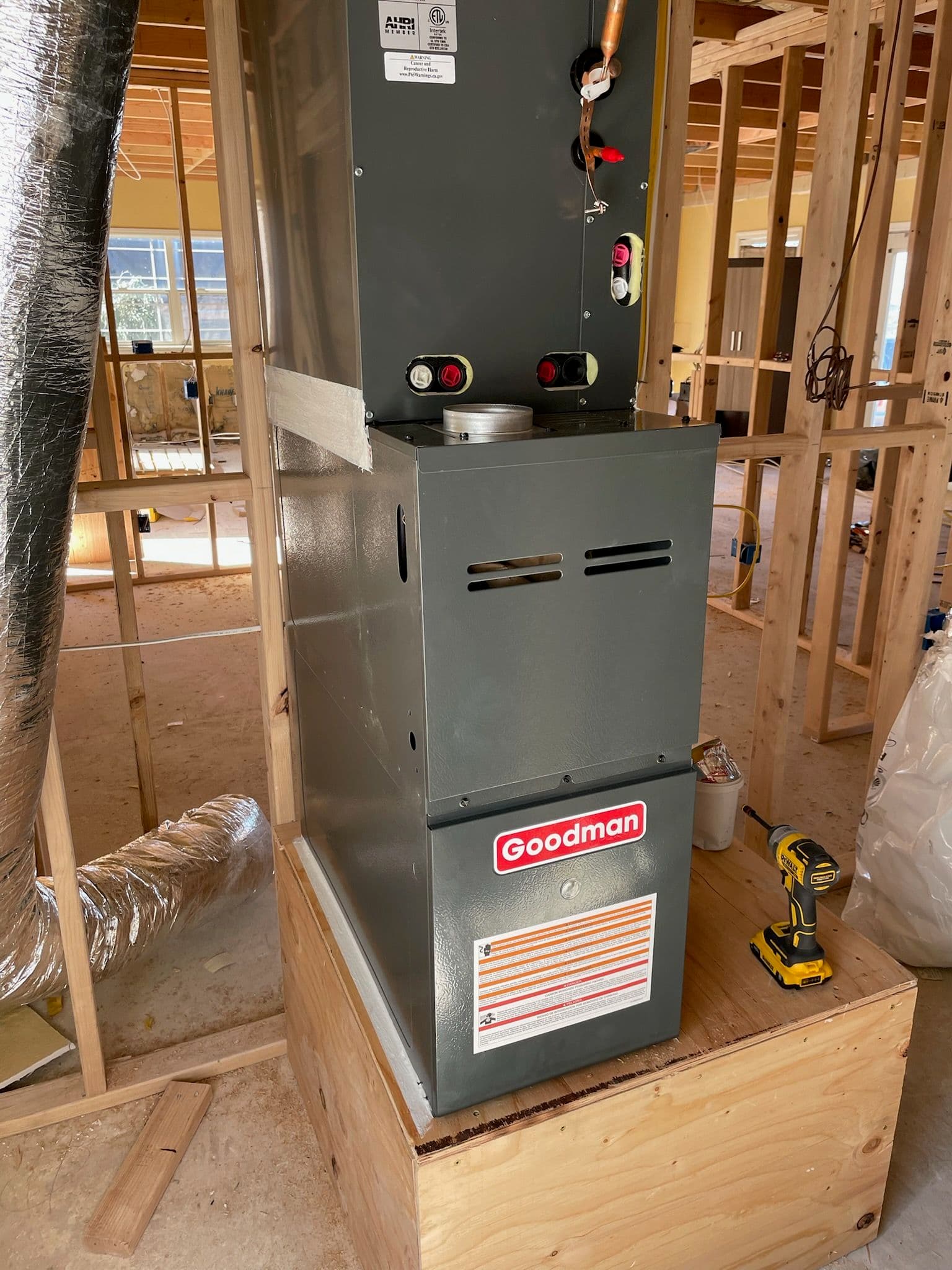 Project Goodman HVAC Installation for Custom Home in Corona image