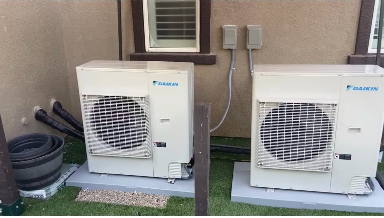 Dual Daikin Fit Mini Split Installation in Wildomar image