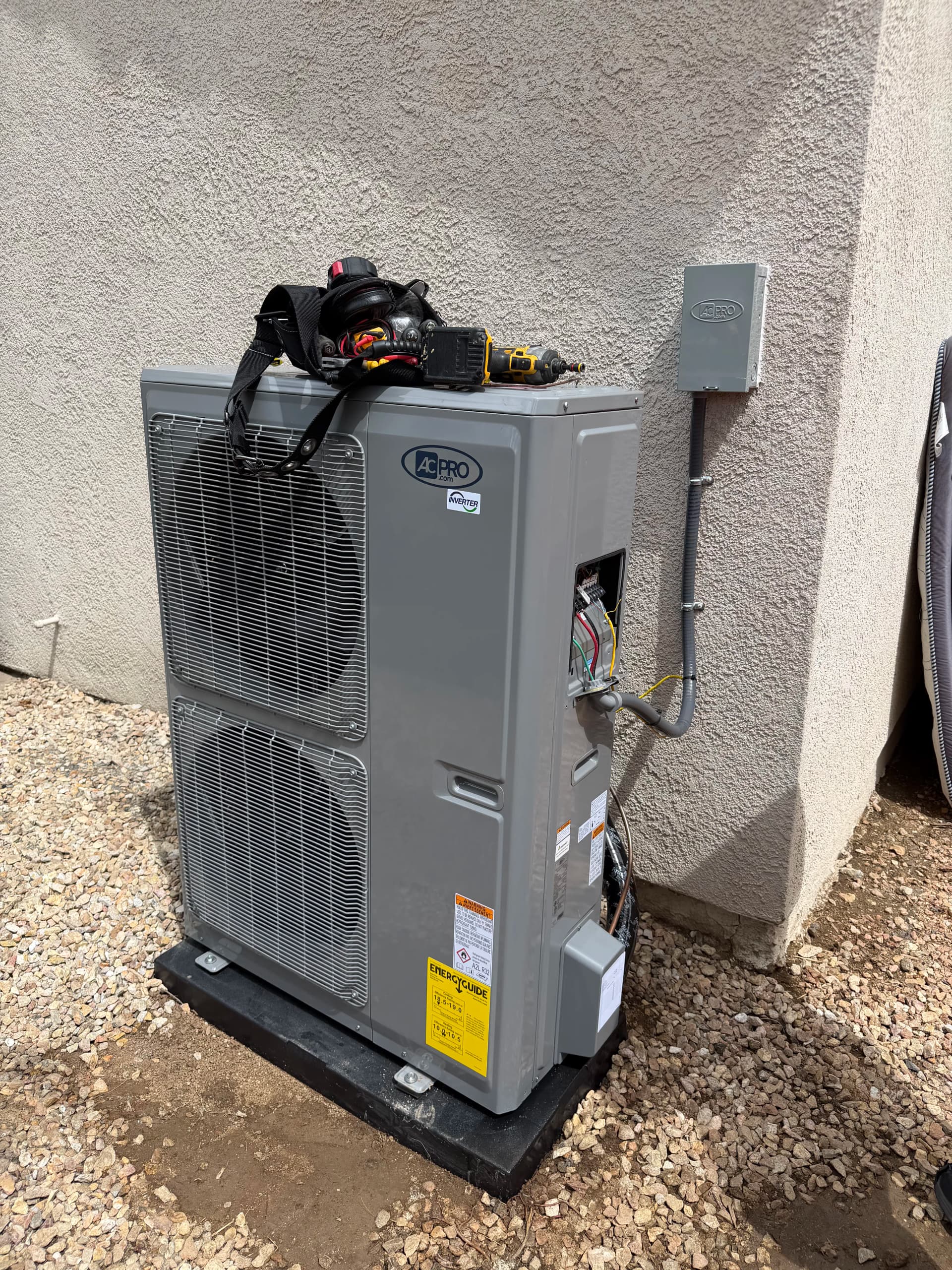 Gallery photos for X Series Heat Pump Upgrade Installed in Menifee: Image #1